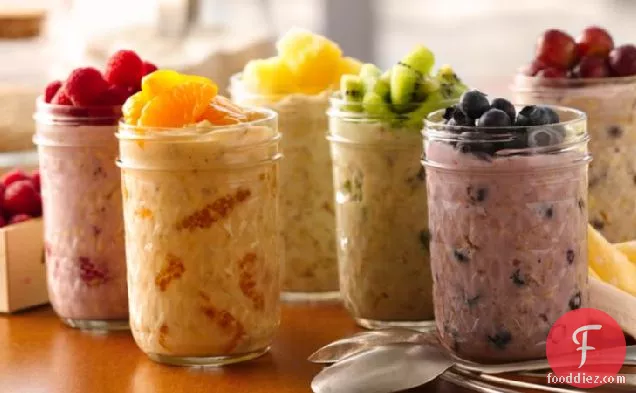 Color Your Own Overnight Oatmeal
