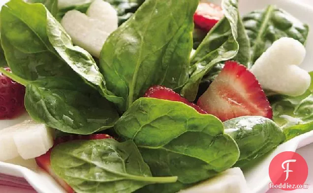 Jicama-Spinach Salad