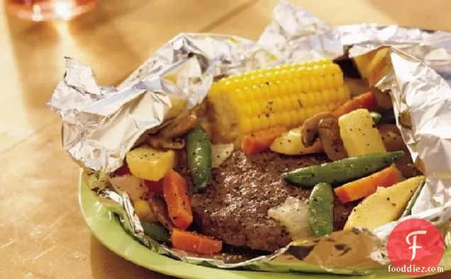 बर्गर और वेजी पैक