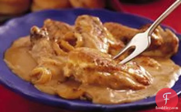 Lip Smackin' Smothered Chicken