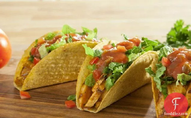 Diced Tomato Stand 'N Stuff® Chicken Tacos
