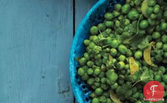 Spiced Peas With Cilantro And Lime