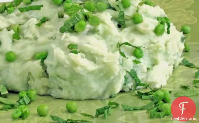 Minted Mashed Potatoes And Peas