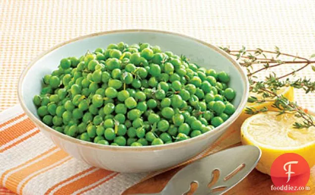 Peas with Lemon and Thyme