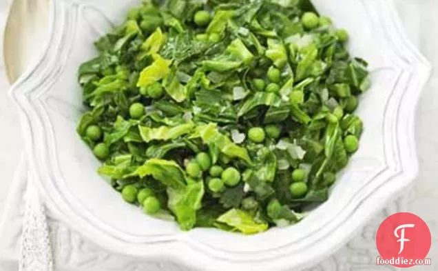 Peas With Greens