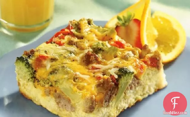 Italian Sausage Strata