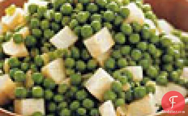 Peas with Celery Root