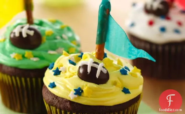 Game Day Cupcakes