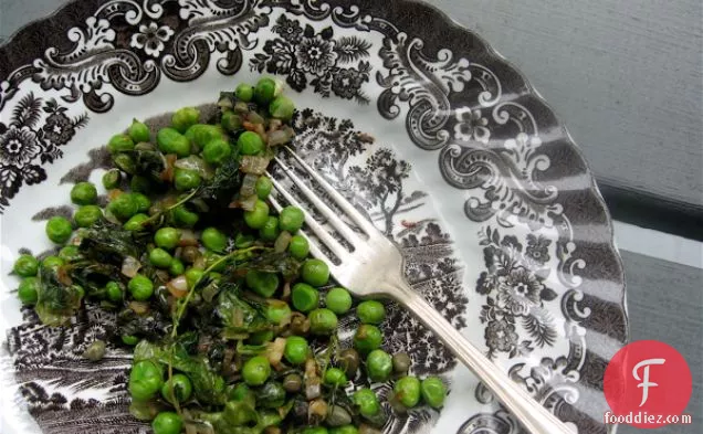Peas With Capers And Thyme