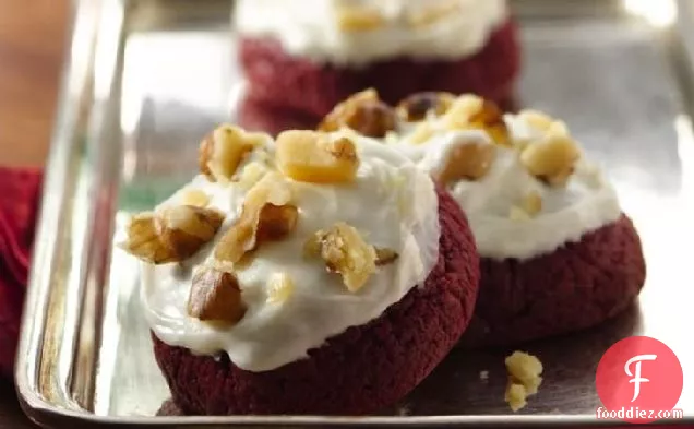 Red Velvet Rich and Creamy Cookies