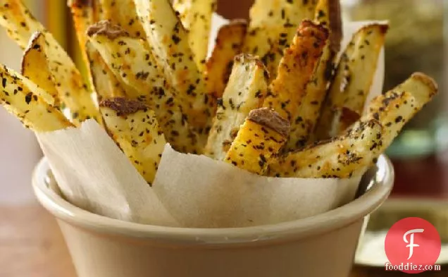 Baked Basil Fries