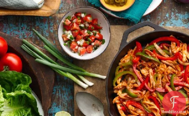 BBQ Chicken Fajitas