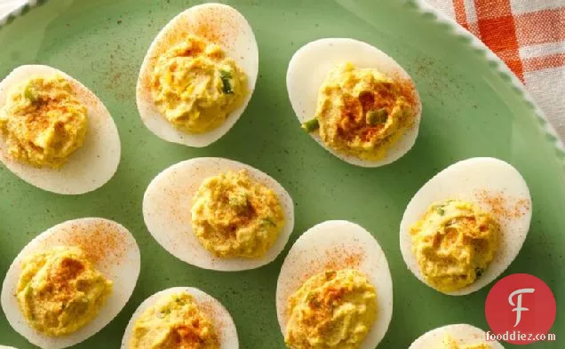 Dijon Deviled Eggs