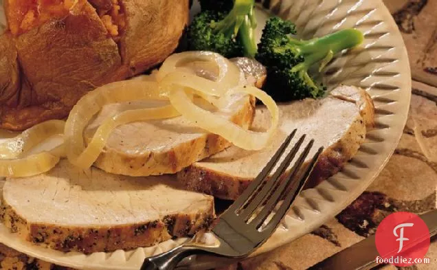 Slow-Cooker Garlic Pork Roast