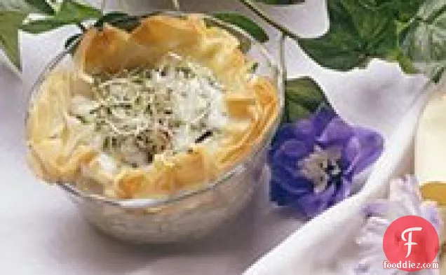 Garden Phyllo Quiches