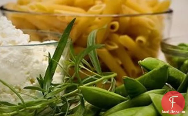 Two-pea Pasta With Ricotta And Tarragon