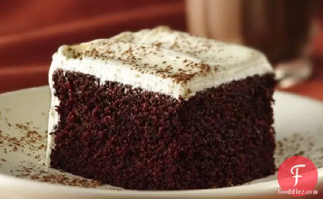 लस मुक्त लाल मखमल केक