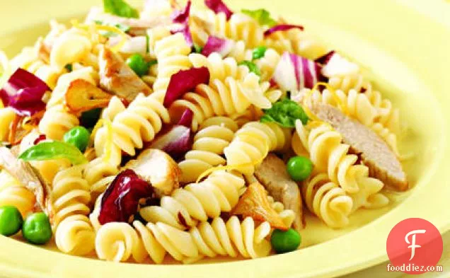 Pasta with Peas and Pork