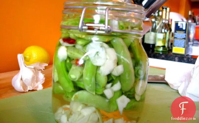 Pickled Sugar Snap Peas