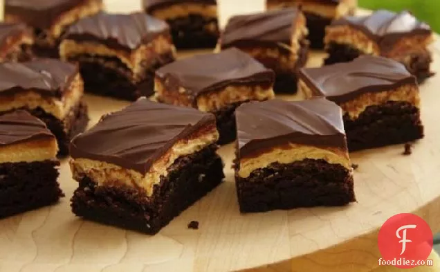 Peanut Butter Truffle Brownies