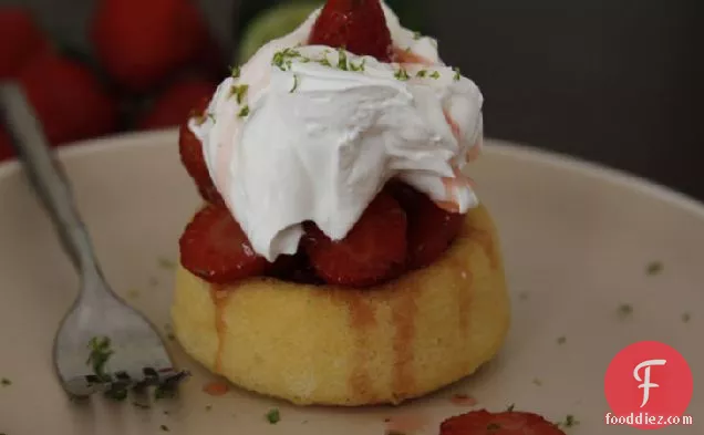 Strawberry Margarita Shortcakes