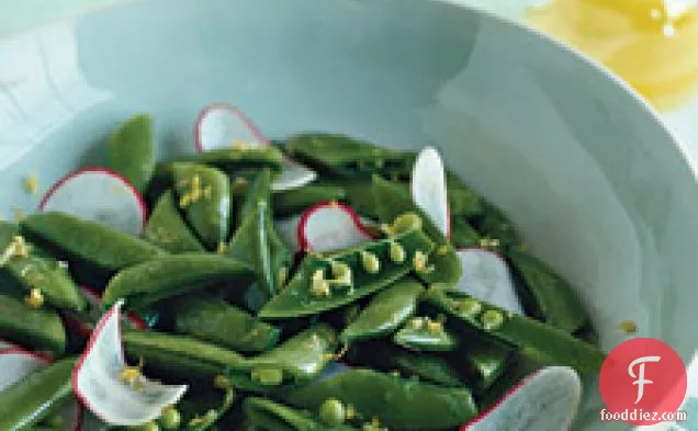 Sugar Snap Pea And Radish Salad