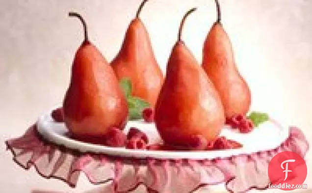 Winter Poached Pears