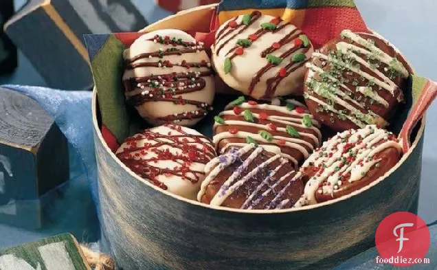 Double-Frosted Chocolate Sandwich Cookies