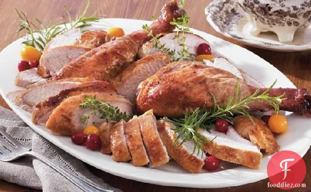 Cranberry-Orange Glazed Turkey
