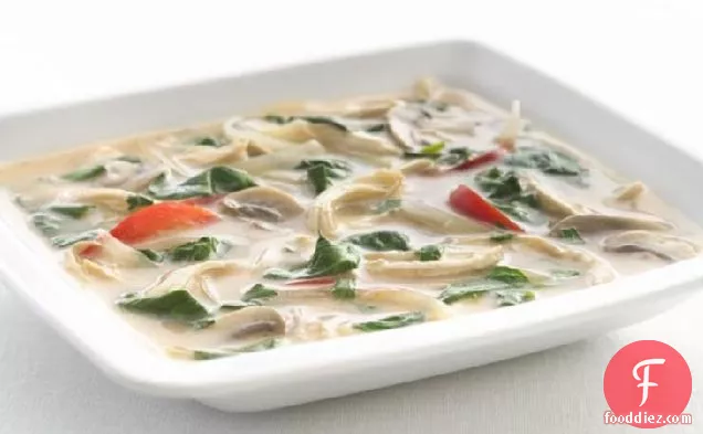 Healthified Thai Chicken Soup