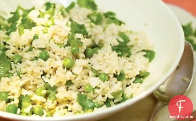 Rice With Peas And Cilantro