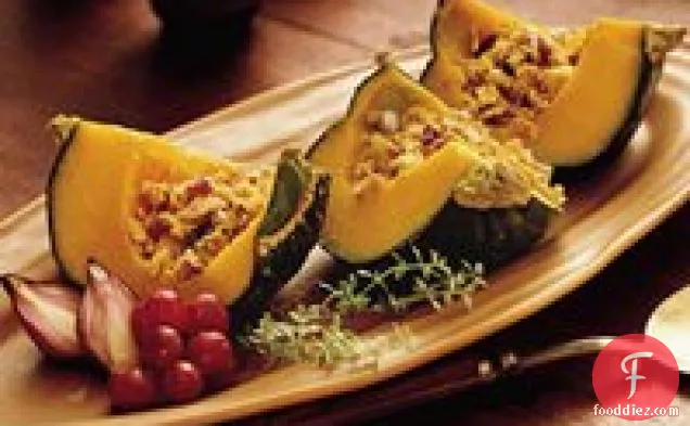 Nut- and Fruit-Filled Squash