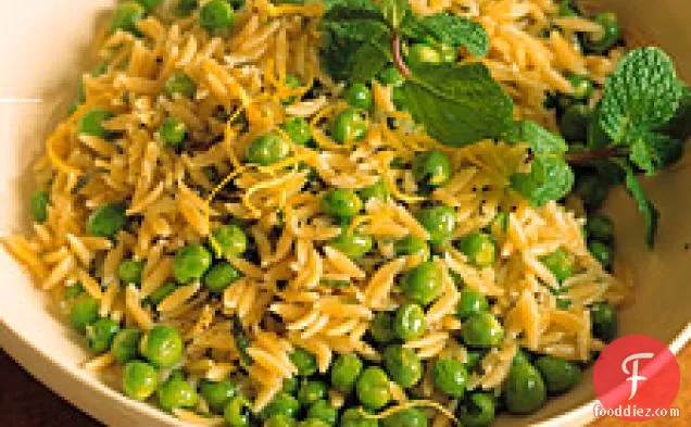 Orzo With Peas And Mint