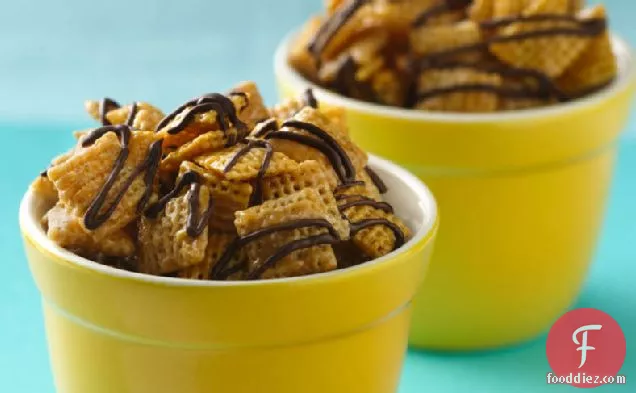 Chex® Caramel-Chocolate Drizzles