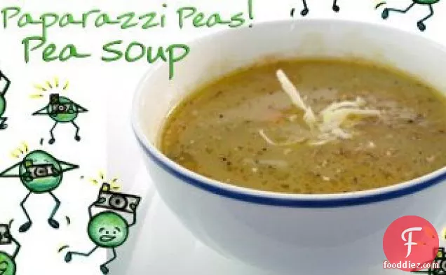 No Paparazzi Peas! Pea Soup Recipe