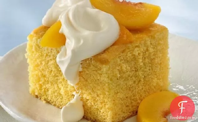 Peaches 'n Cream Cake
