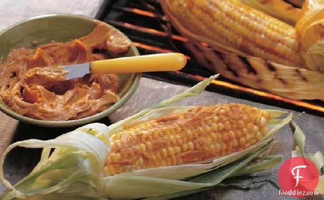 Spicy Grilled Corn