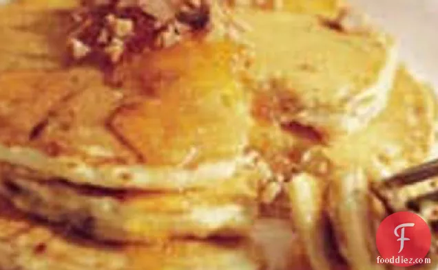 Orange-Toffee Pancakes