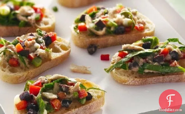 Tuna Salad Bruschetta