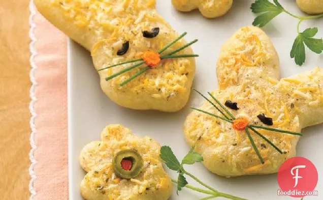 Cheesy Easter Shapes
