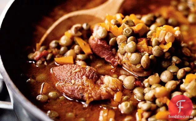 Pigeon Pea and Calabaza Stew