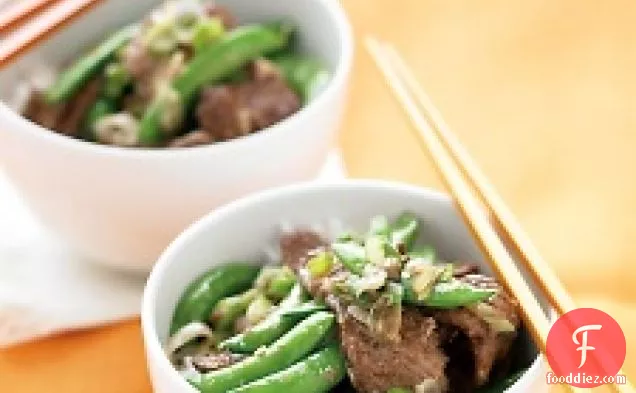 Beef Stir-fry With Snap Peas