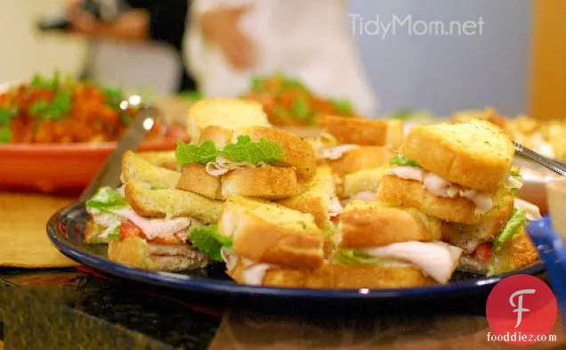 Turkey Caesar Sandwich