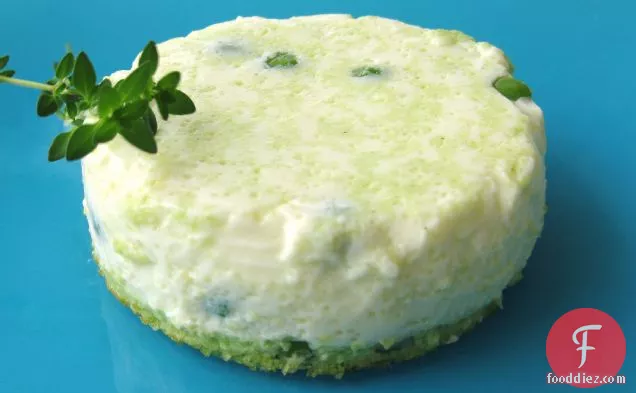 Spring Pea And Thyme Flan