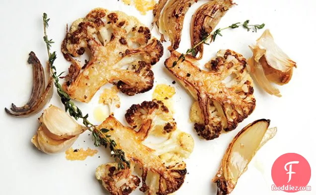 Parmesan-Roasted Cauliflower