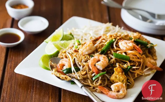 Shrimp Pad Thai for Two