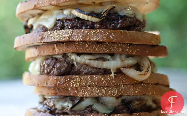 Patty Melts with Charred Onions
