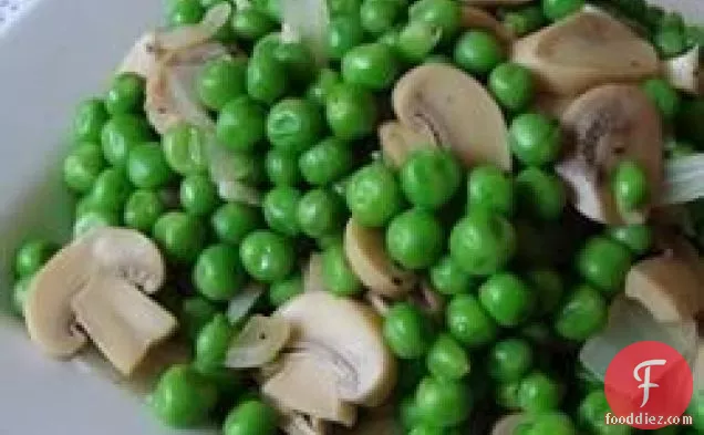 Peas With Mushrooms