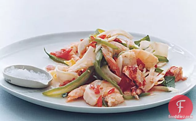 Seafood Salad with Fennel and Green Beans