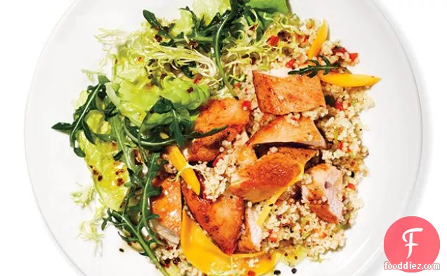 Mango Chicken Salad with Couscous